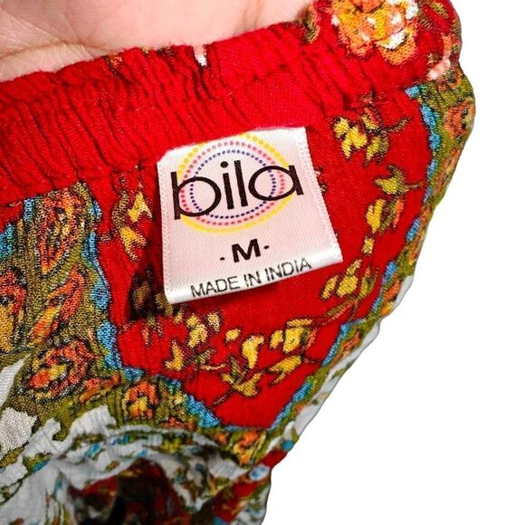 Bila Boho Half Bell Ruffle Sleeve Blouse - Picture 6 of 6